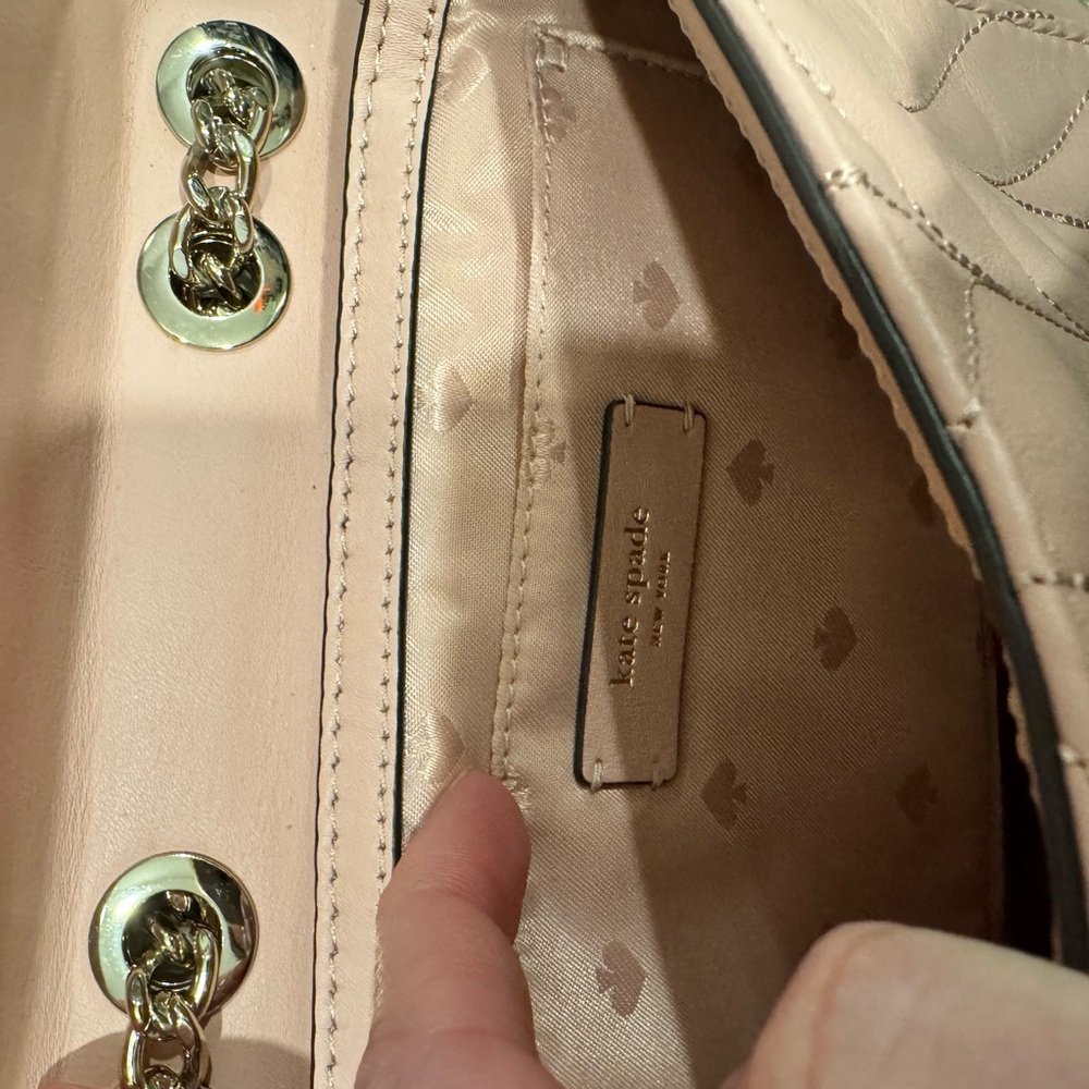 Kate Spade Pink Quilted Shoulder Bag - Picture 8 of 8